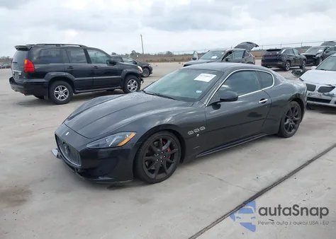 2014 Maserati Granturismo Mc/Sport из США, поврежденный, VIN ZAM45VLA3E0077243